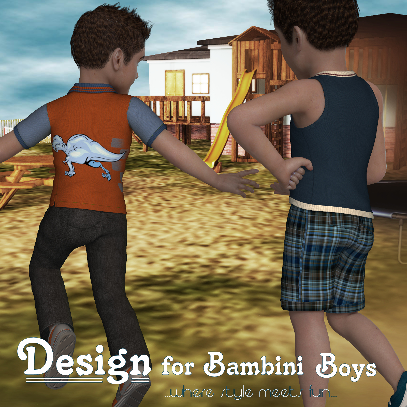Design for Bambini Boys K4_Poser by N/A
