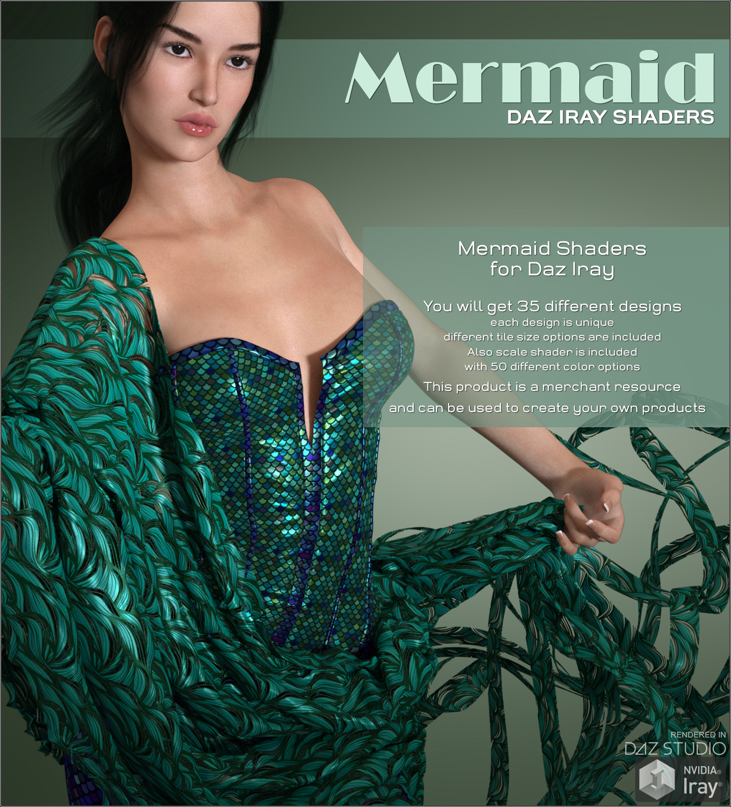 Daz Iray - Mermaid by N/A