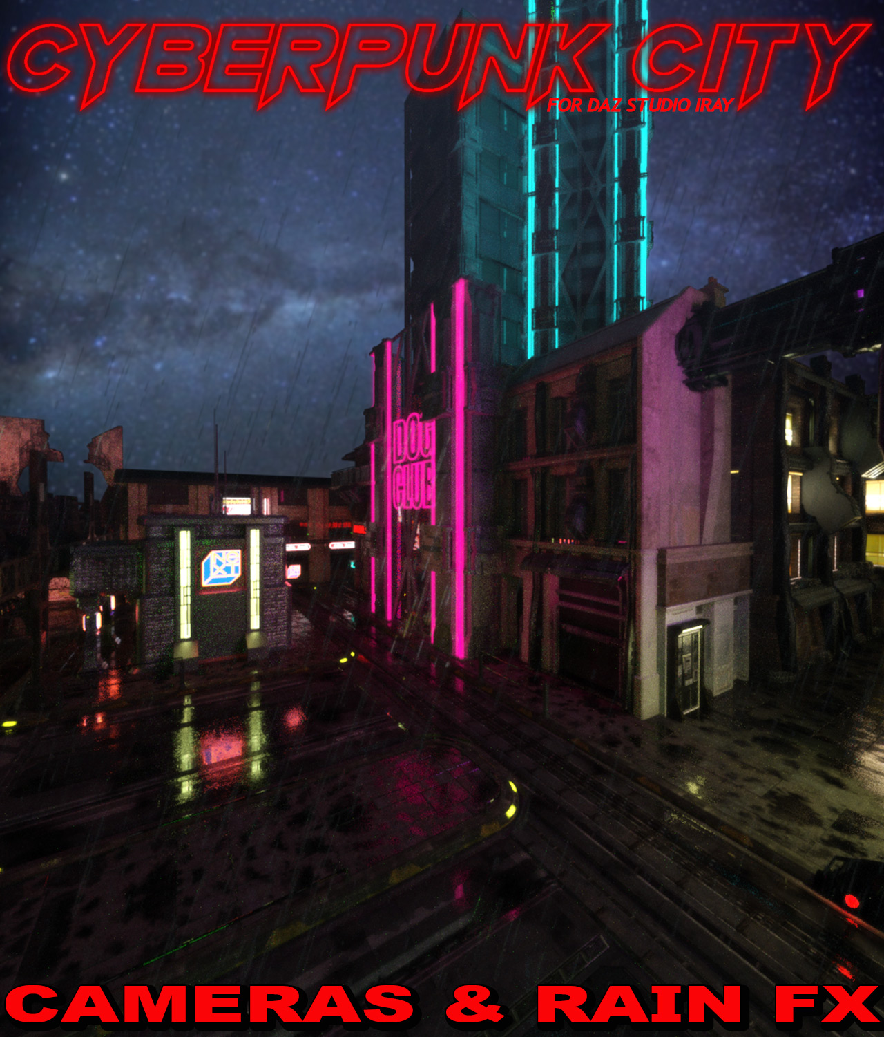 Cyberpunk City BUNDLE for DS Iray by N/A