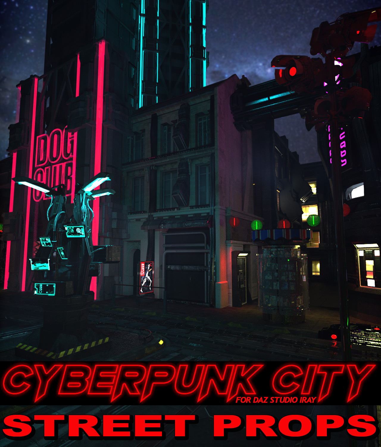 Cyberpunk City BUNDLE for DS Iray by N/A
