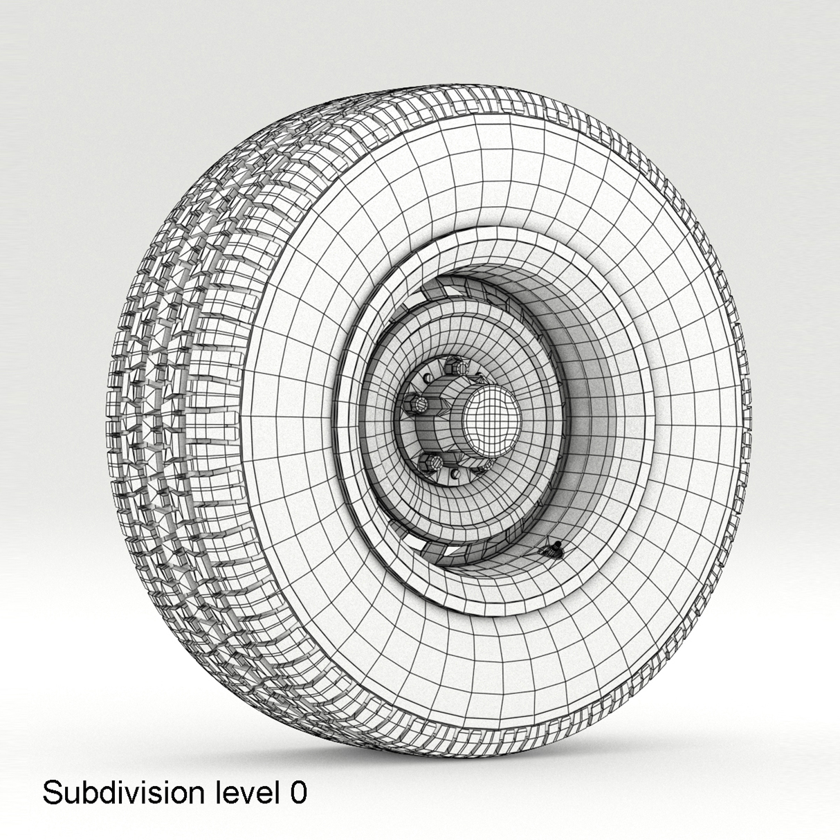 Wheel and tire 8 - Extended Licence by N/A