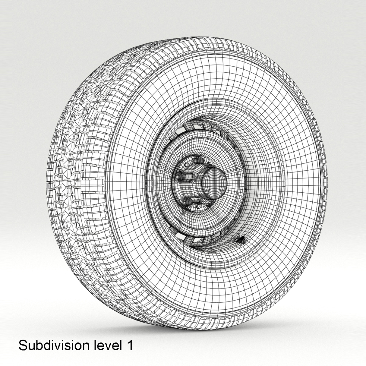 Wheel and tire 8 - Extended Licence by N/A