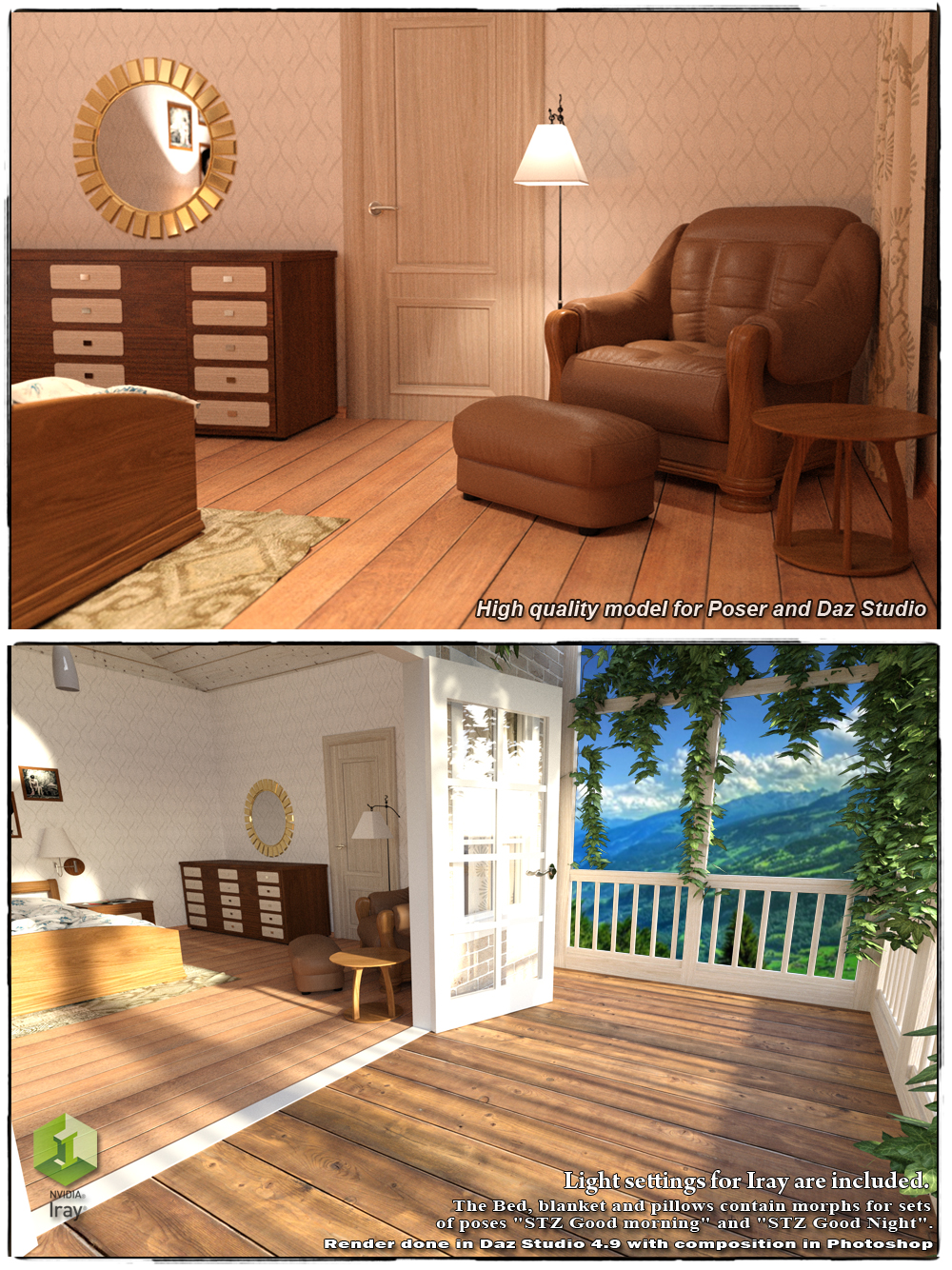 STZ Bedroom 5 by N/A