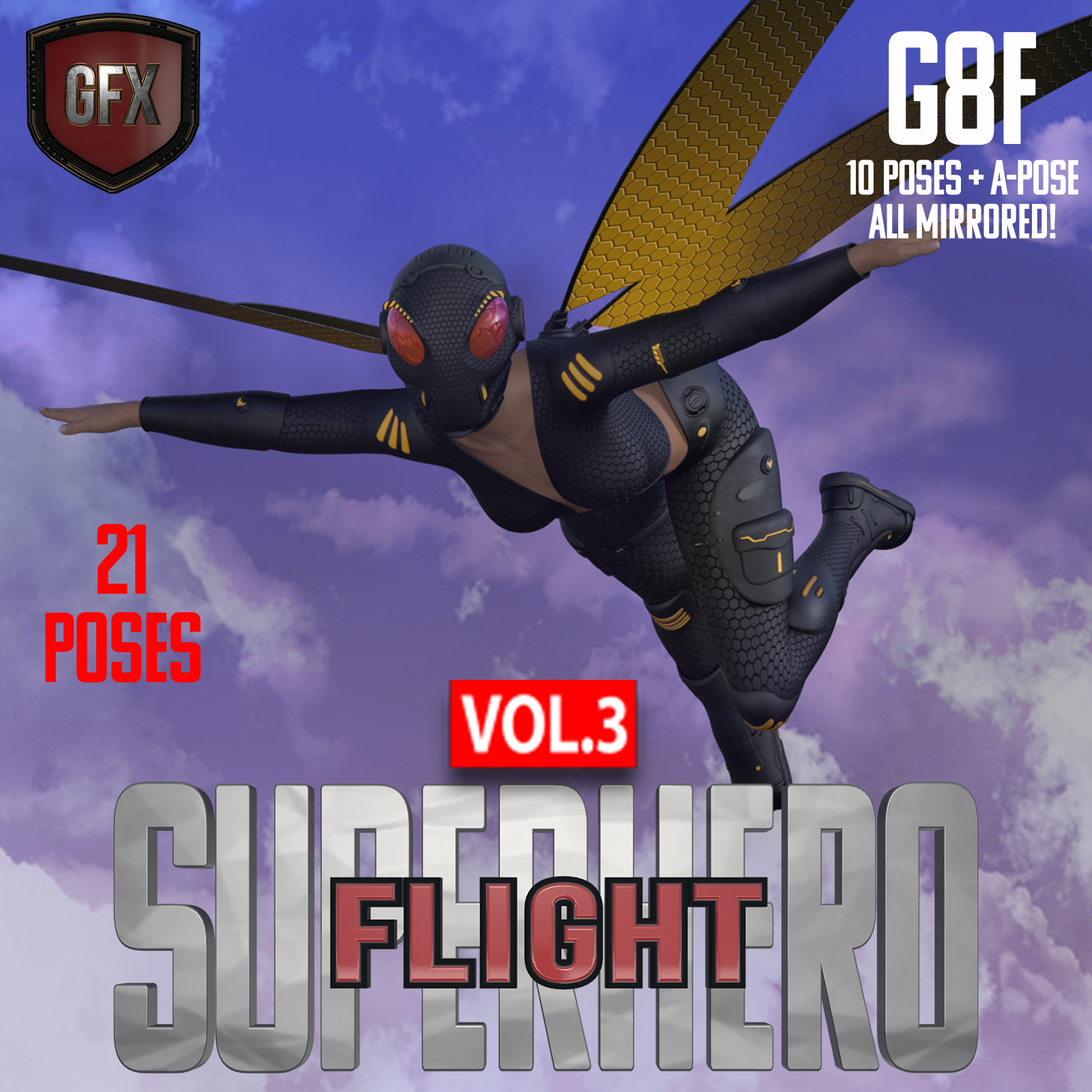 SuperHero Flight for G8F Volume 3 by N/A