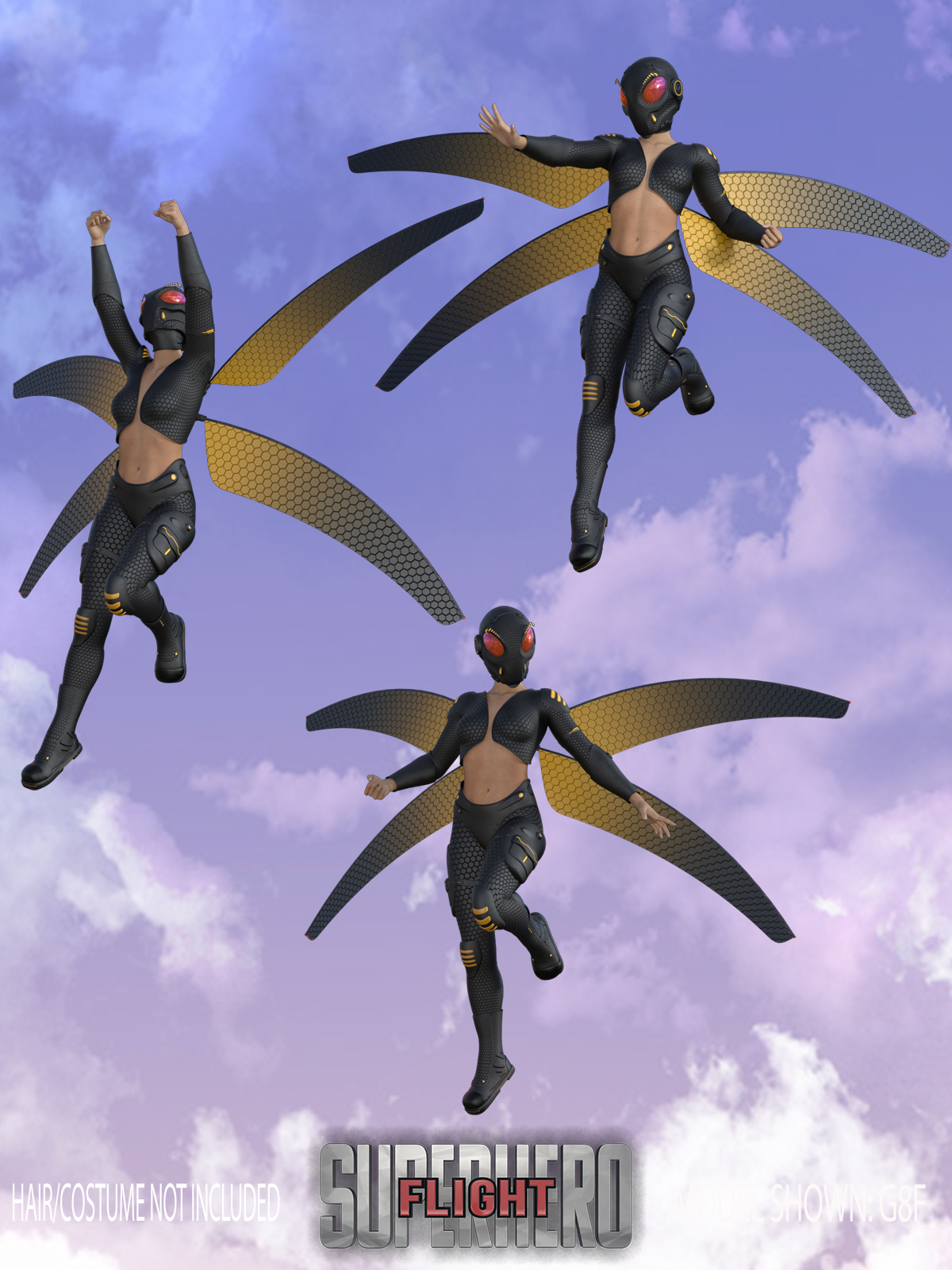 SuperHero Flight for G8F Volume 3 by N/A