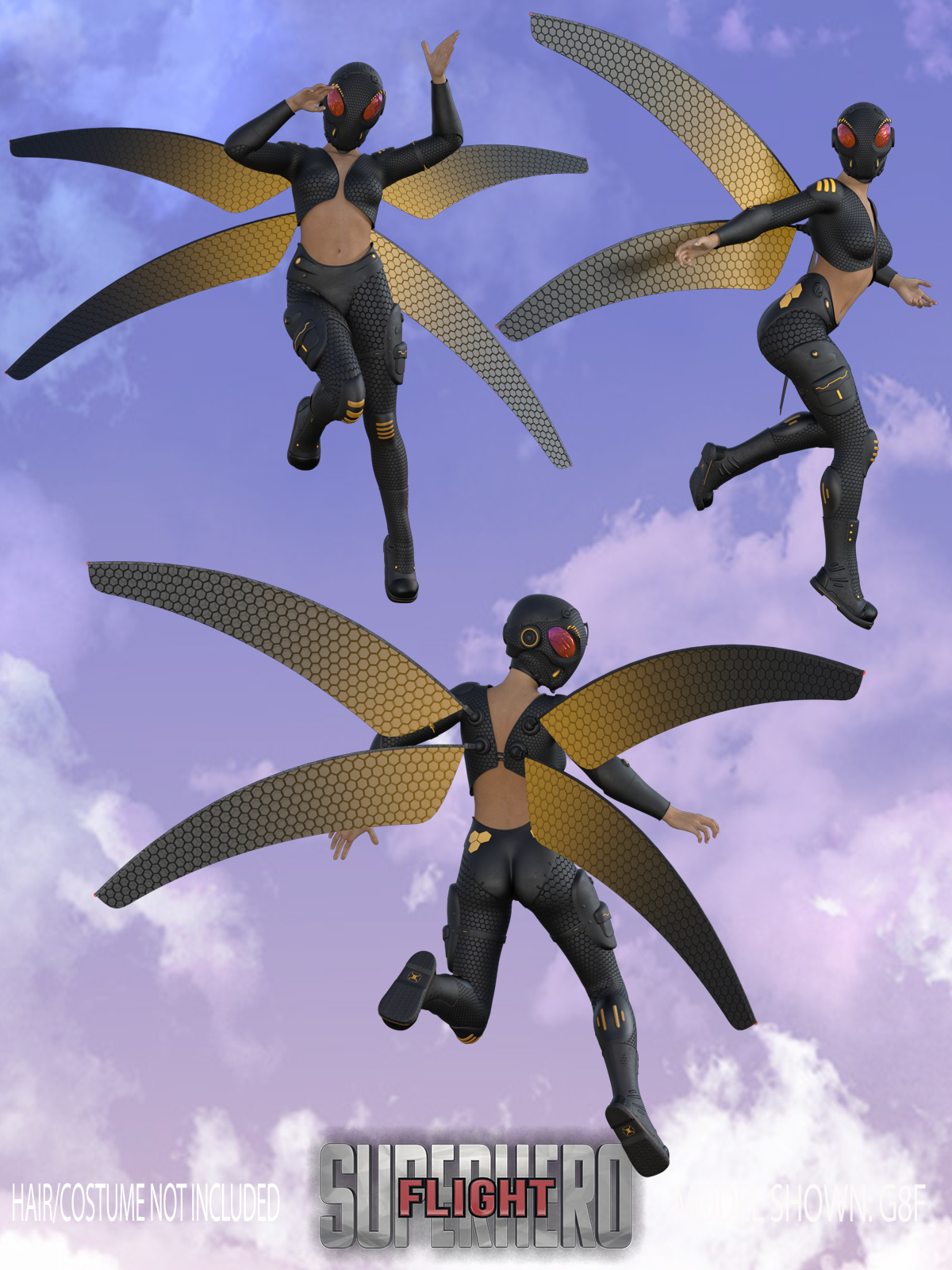 SuperHero Flight for G8F Volume 3 by N/A