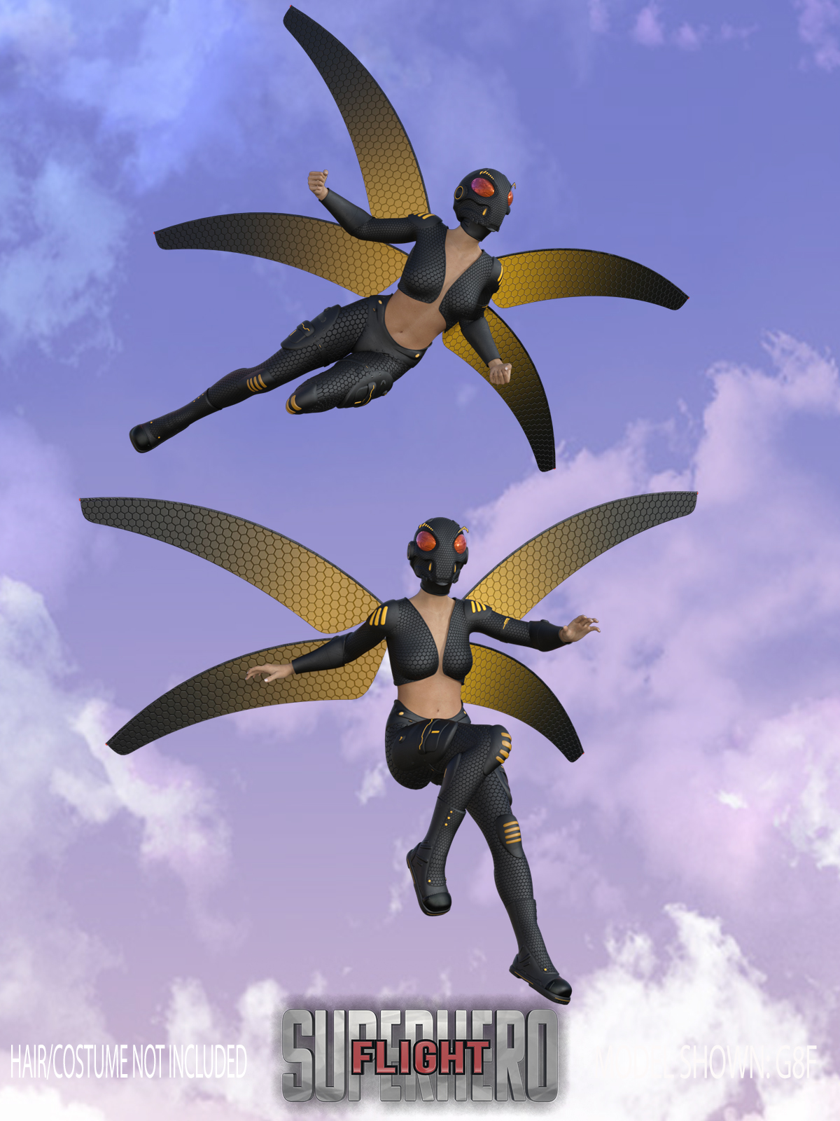 SuperHero Flight for G8F Volume 3 by N/A