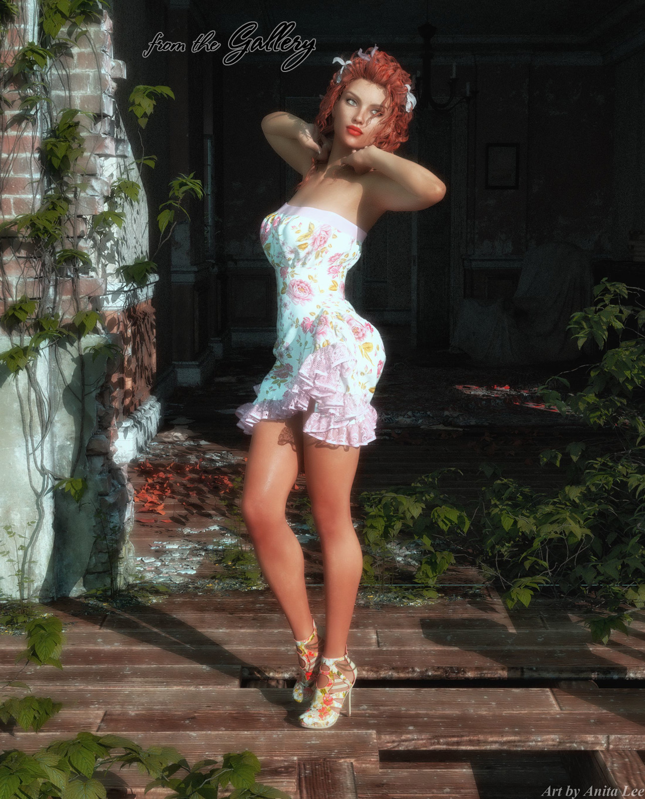 Amy Heels and Pantyhose G8F by N/A