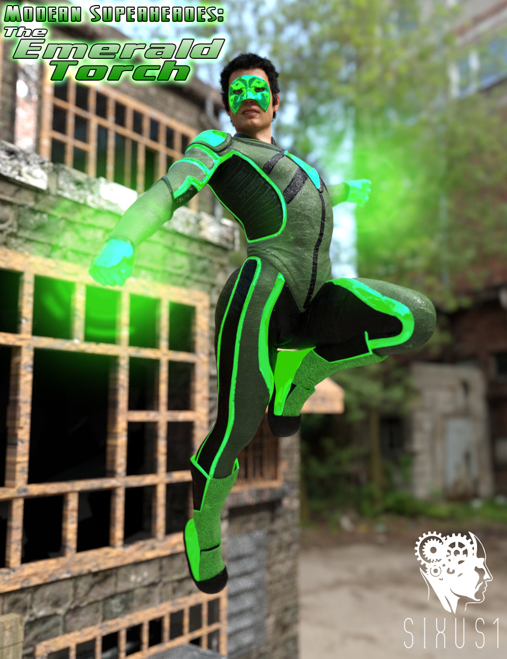 Modern Superheroes: The Emerald Torch for G8M by N/A