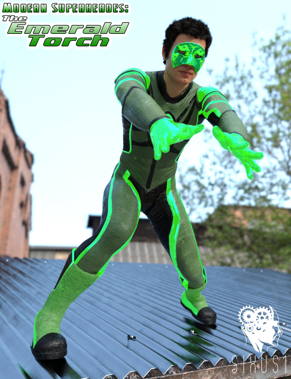 Modern Superheroes: The Emerald Torch for G8M by N/A