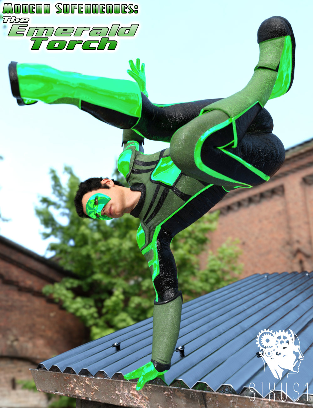 Modern Superheroes: The Emerald Torch for G8M by N/A