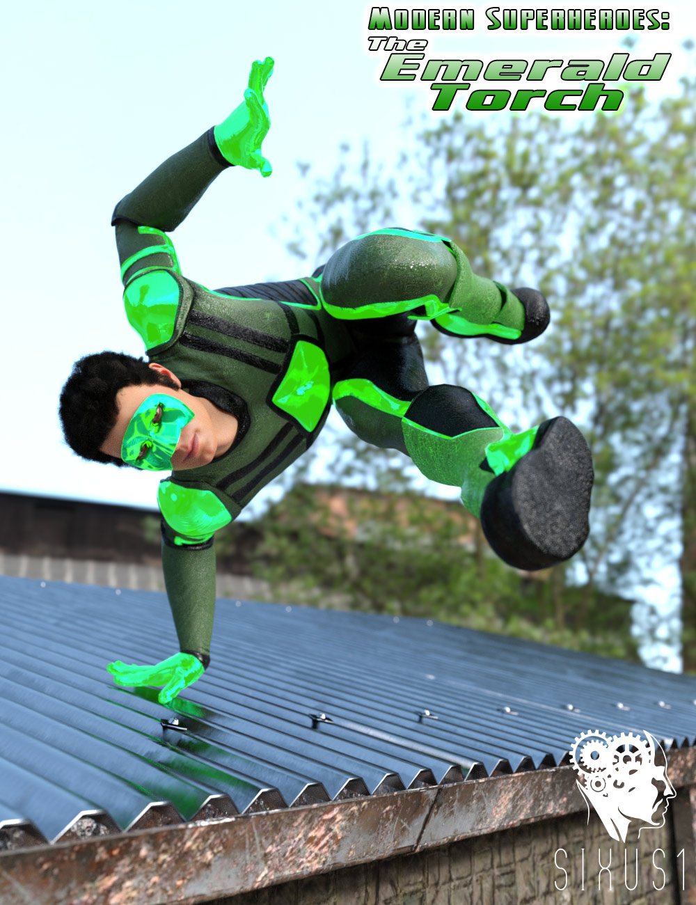 Modern Superheroes: The Emerald Torch for G8M by N/A