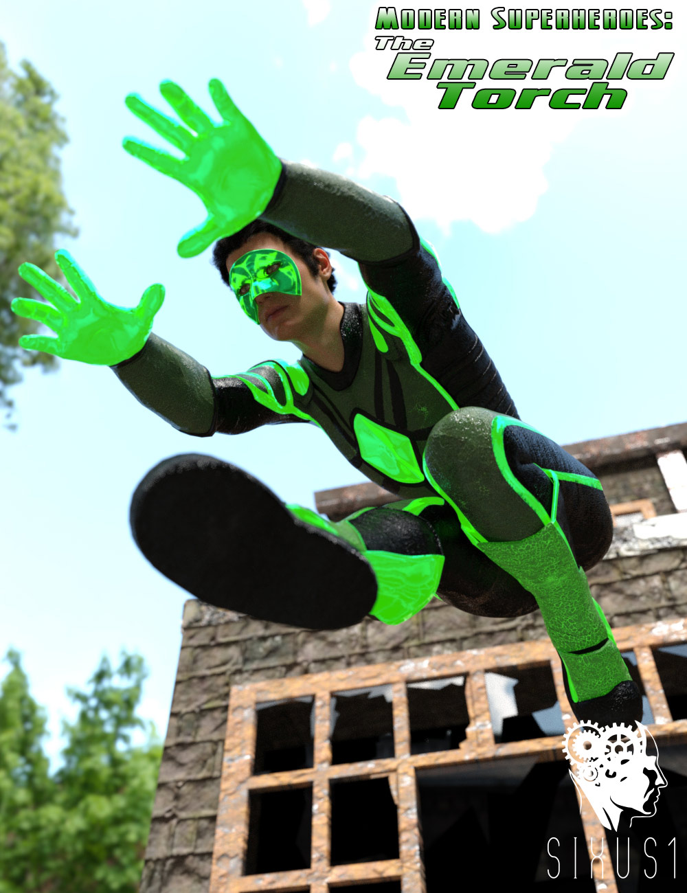 Modern Superheroes: The Emerald Torch for G8M by N/A