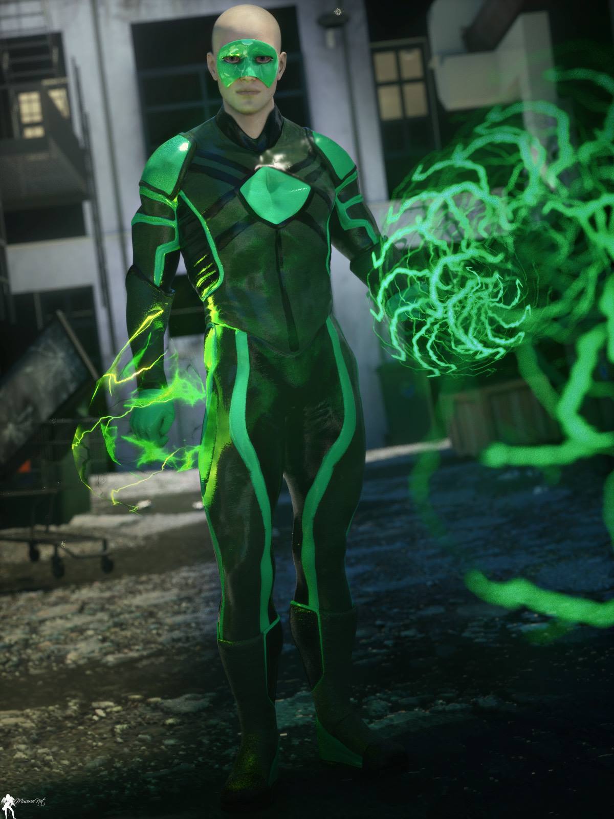 Modern Superheroes: The Emerald Torch for G8M by N/A