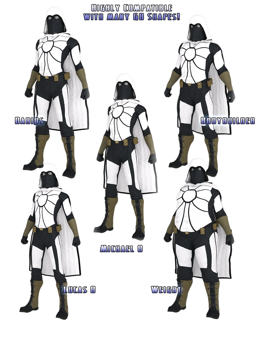 Modern Superheroes: Mid-Knight for G8M by N/A