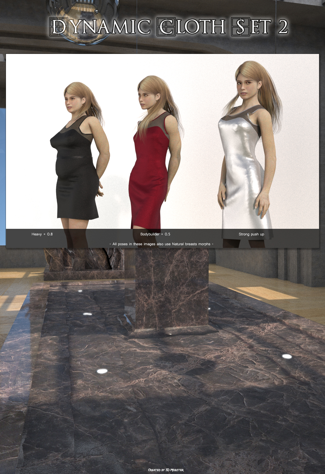 Dynamic cloth set 2 for V4 by N/A
