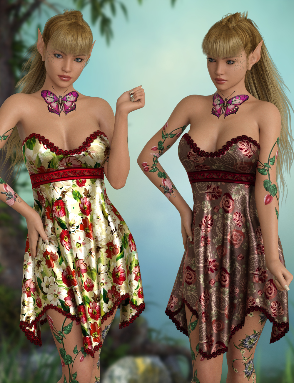 InStyle - dforce Fairy Dress G8F by N/A