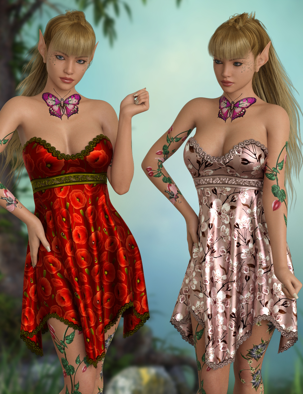 InStyle - dforce Fairy Dress G8F by N/A