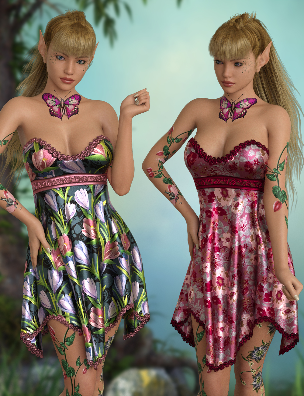 InStyle - dforce Fairy Dress G8F by N/A