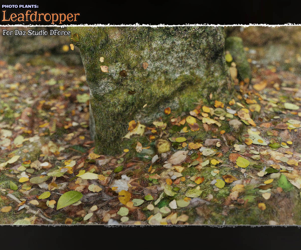 Photo Plants: Leafdropper for Daz Studio Dforce by N/A