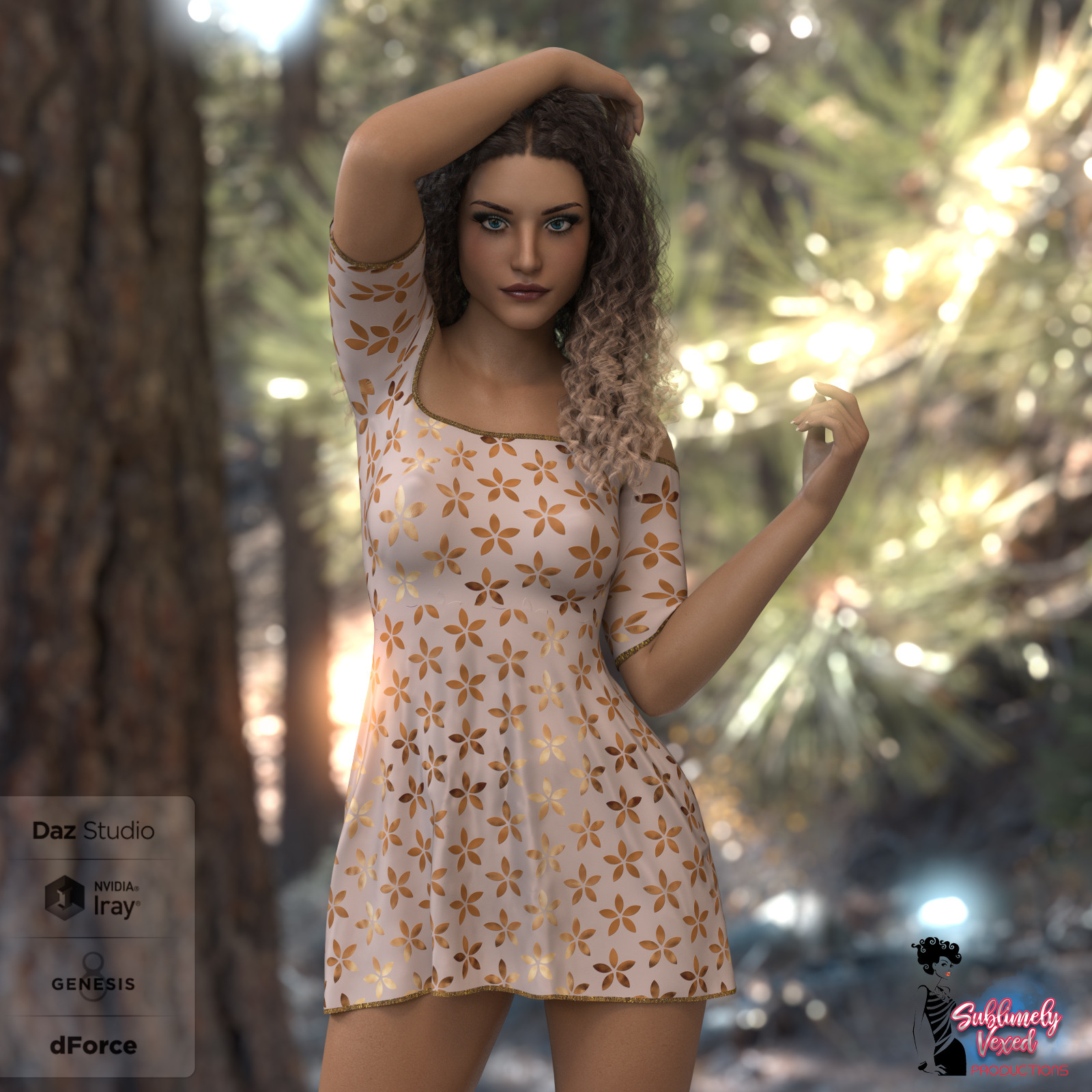 SublimelyVexed Saturday Afternoon Dress G8F by N/A