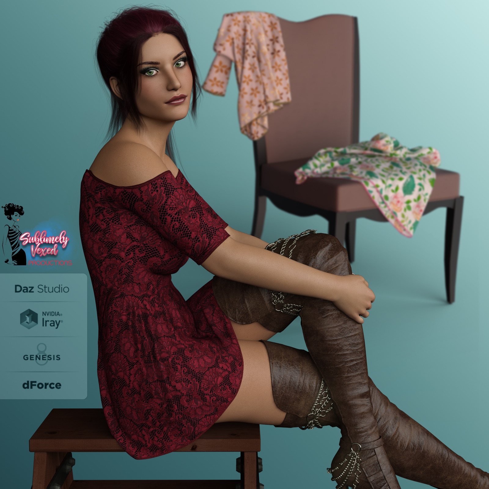 SublimelyVexed Saturday Afternoon Dress G8F by N/A