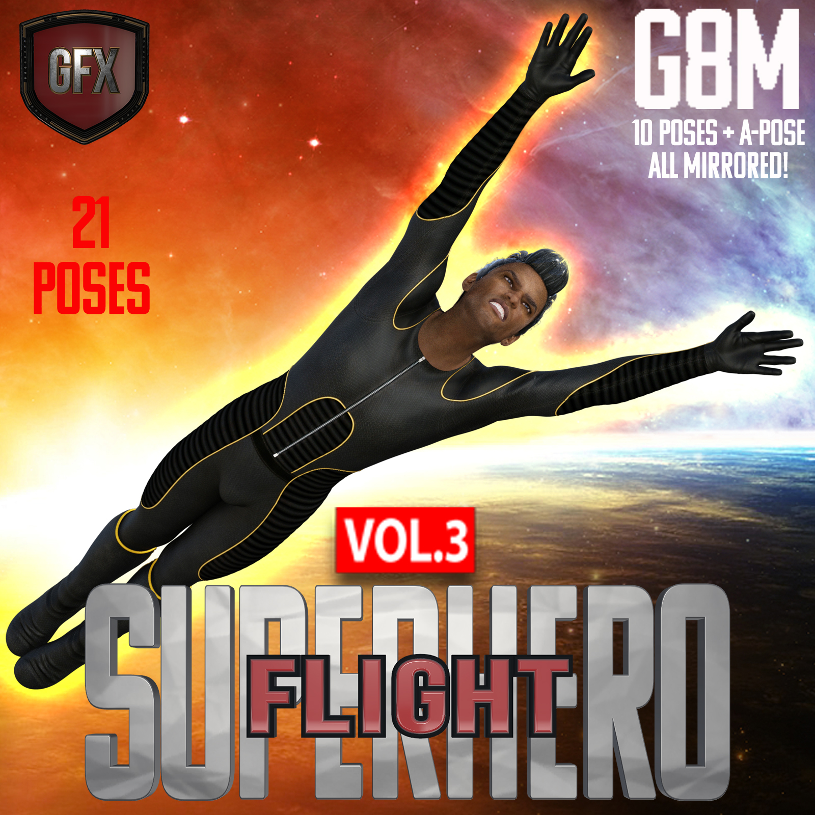 SuperHero Flight for G8M Volume 3 by N/A