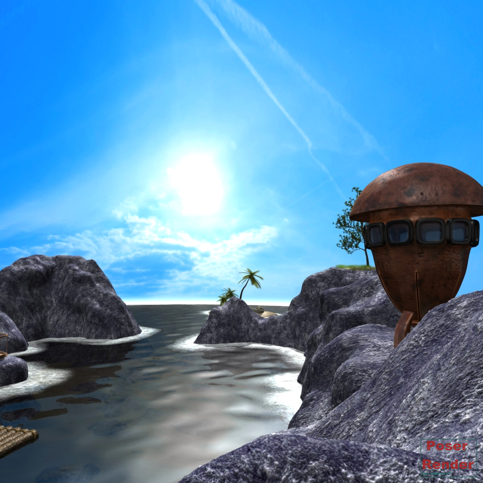 A mysterious place Poser by N/A