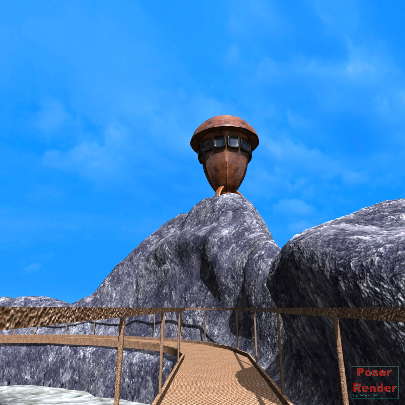 A mysterious place Poser by N/A