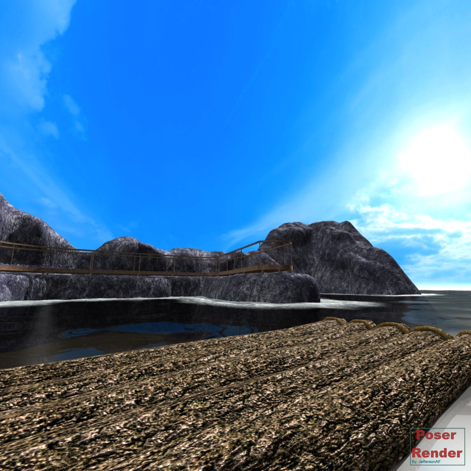 A mysterious place Poser by N/A