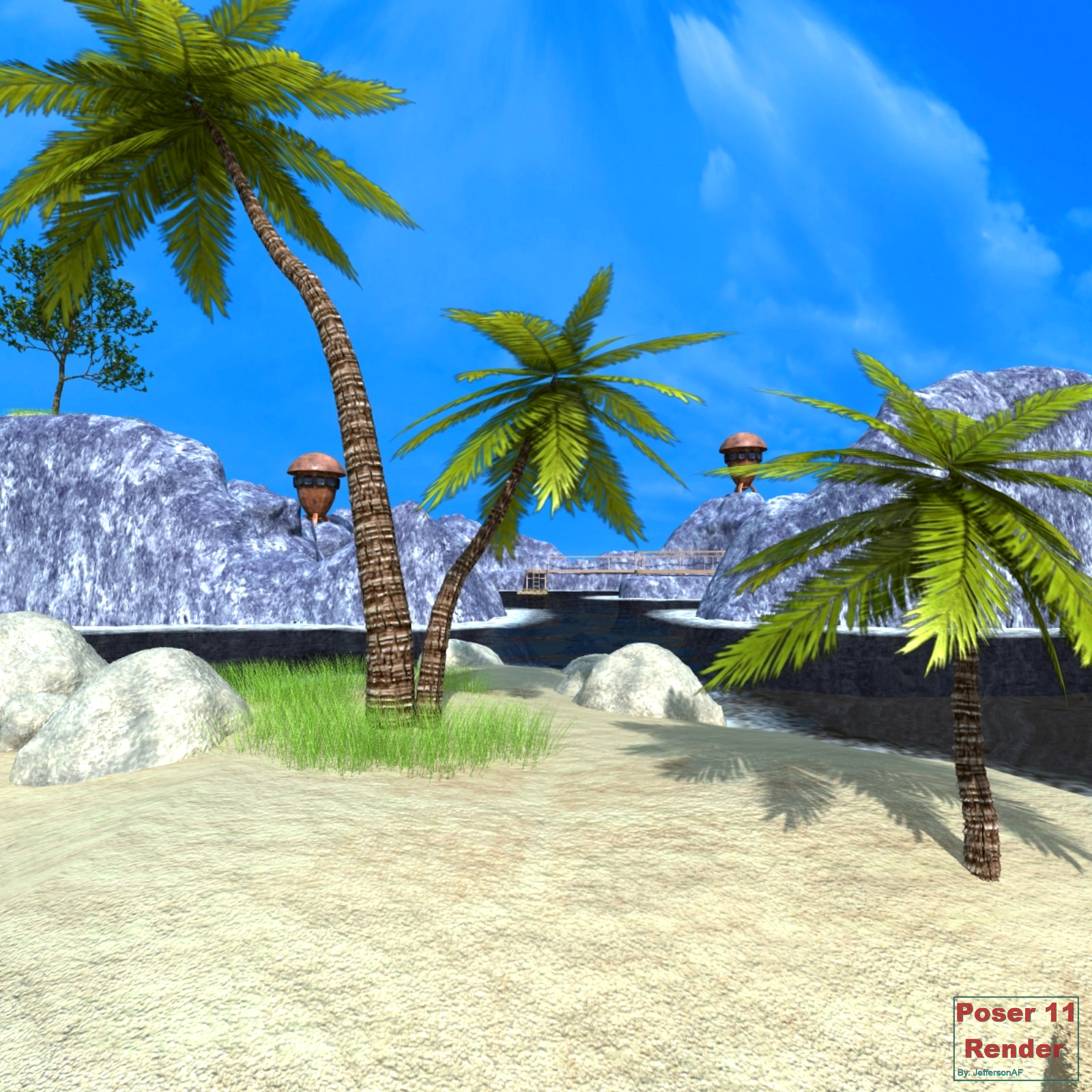 A mysterious place Poser by N/A