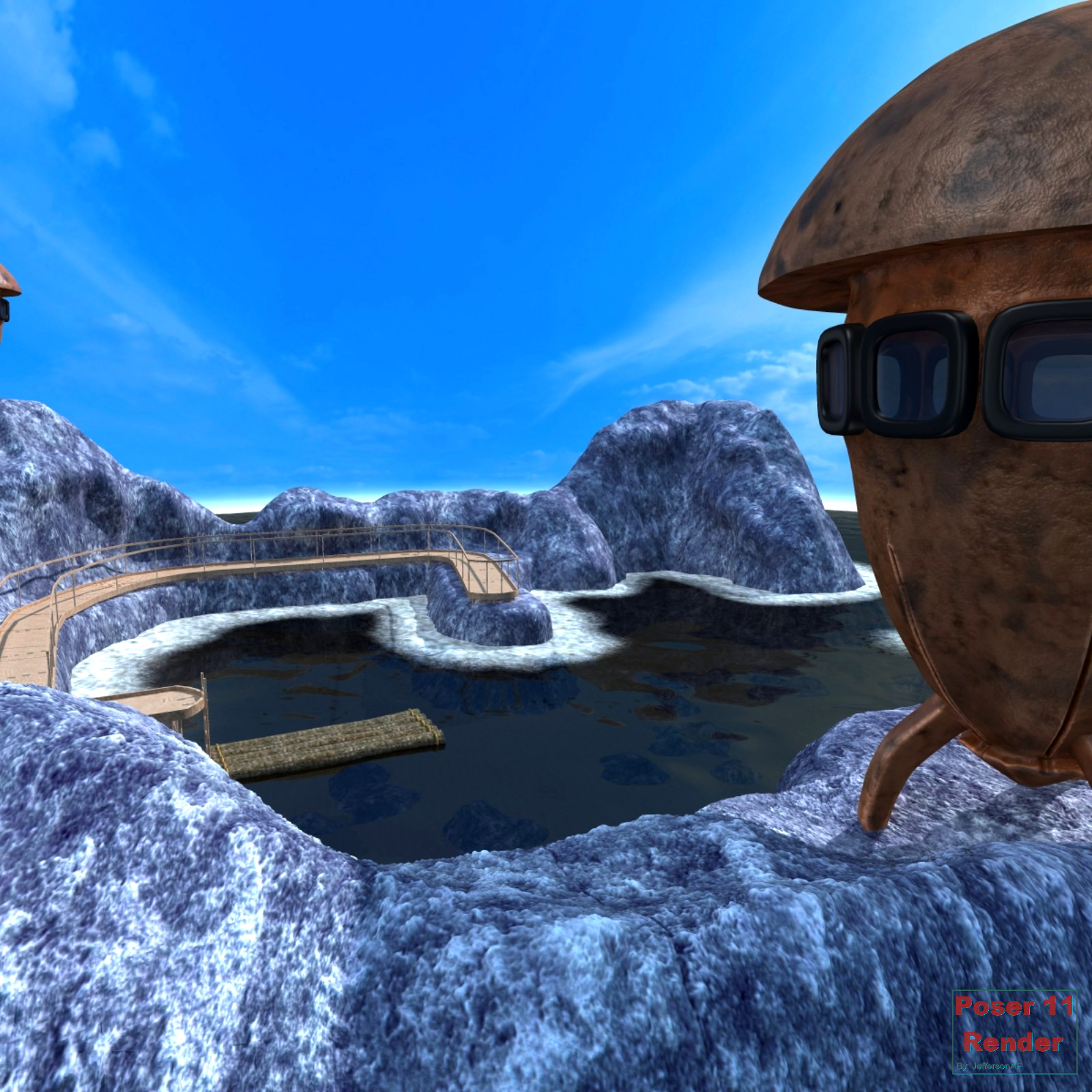 A mysterious place Poser by N/A