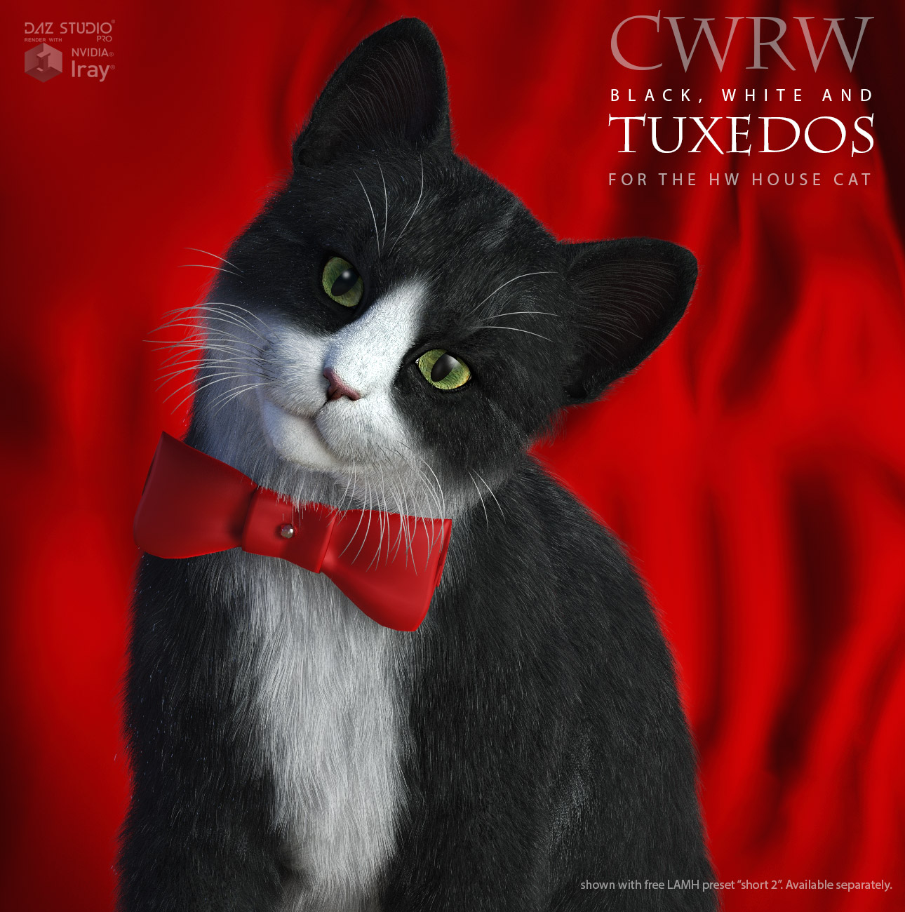CWRW Black, White and Tuxedos for the HW House Cat by N/A
