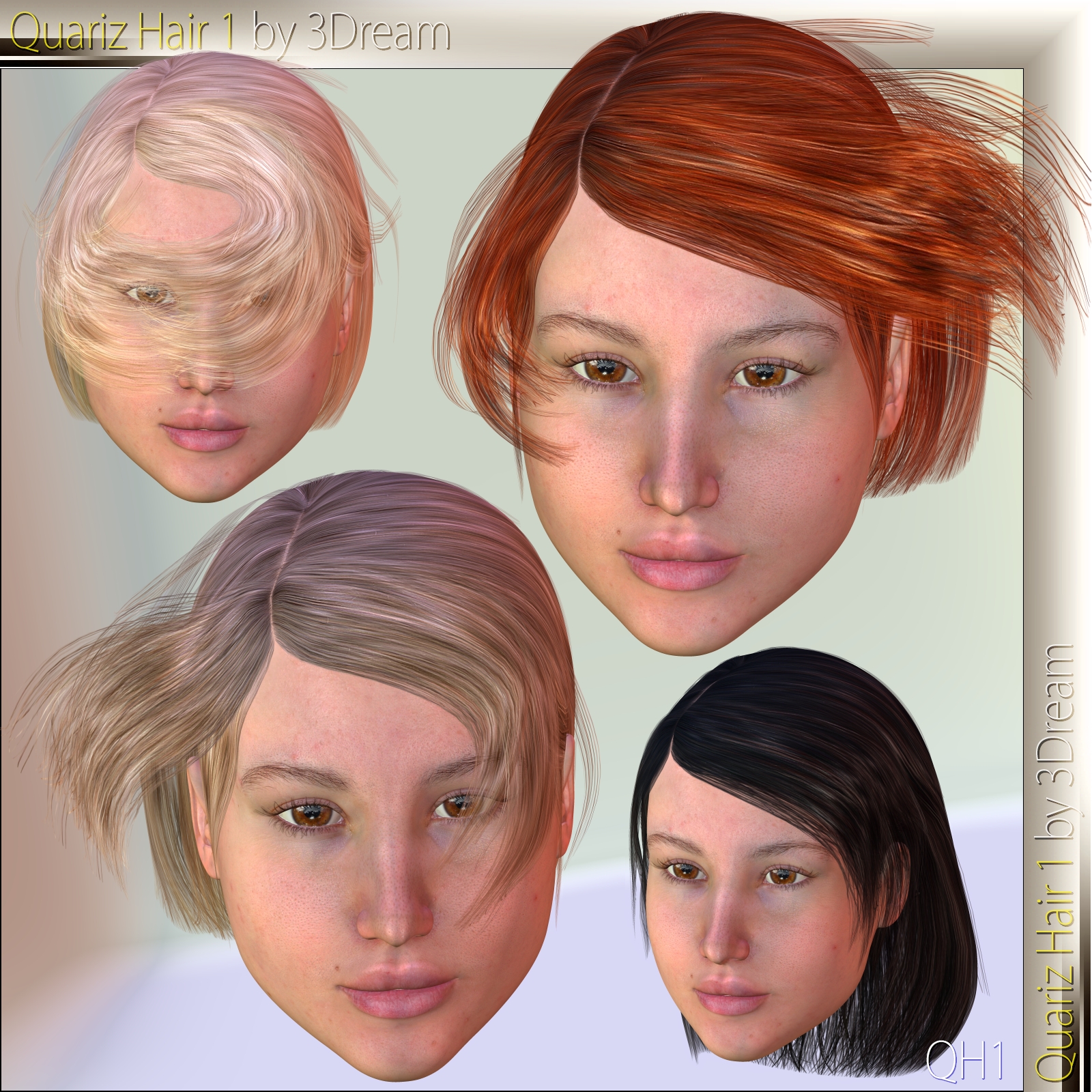 Quariz Hair 1 by N/A