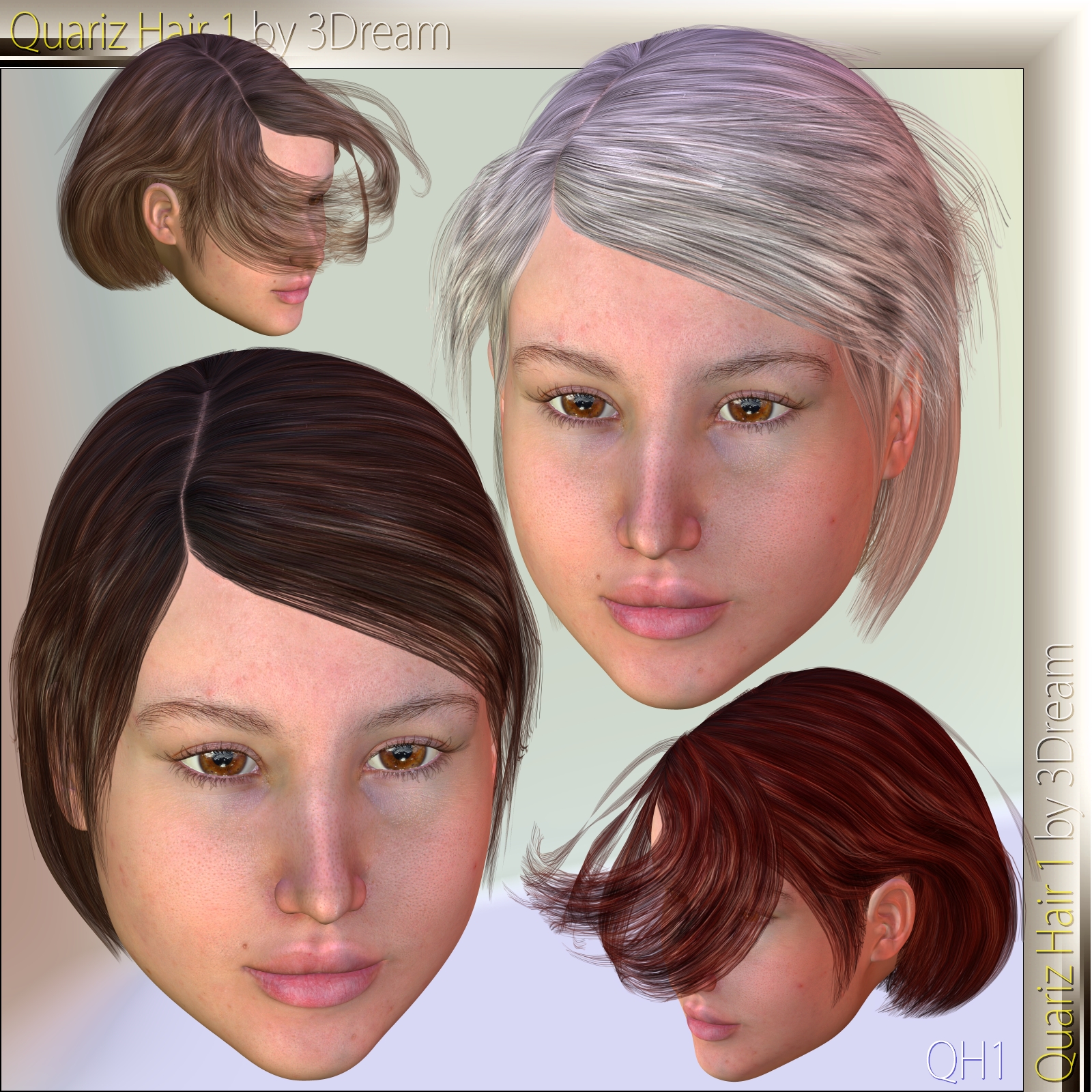Quariz Hair 1 by N/A