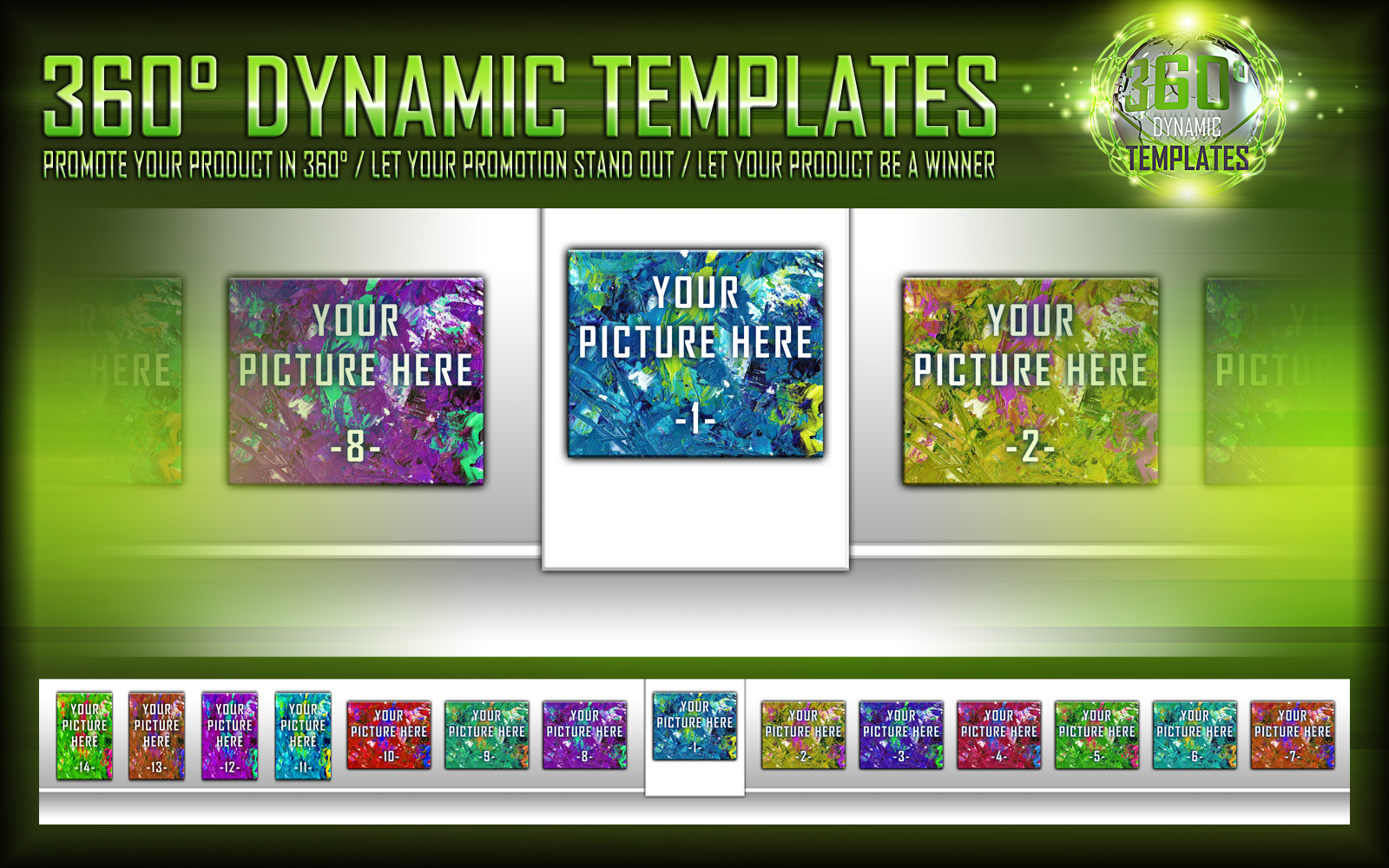 360 Degrees Dynamic Templates by N/A