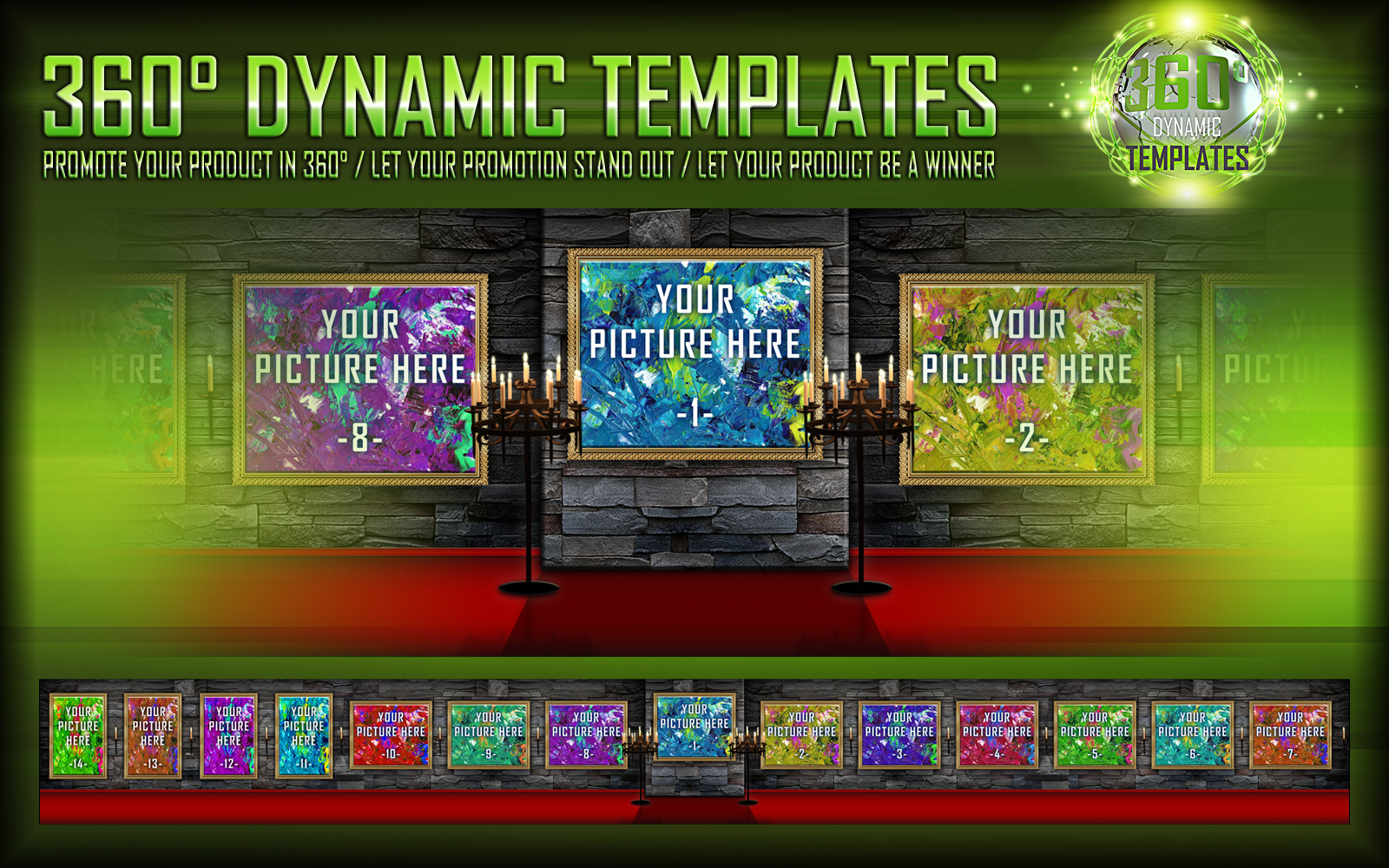 360 Degrees Dynamic Templates by N/A