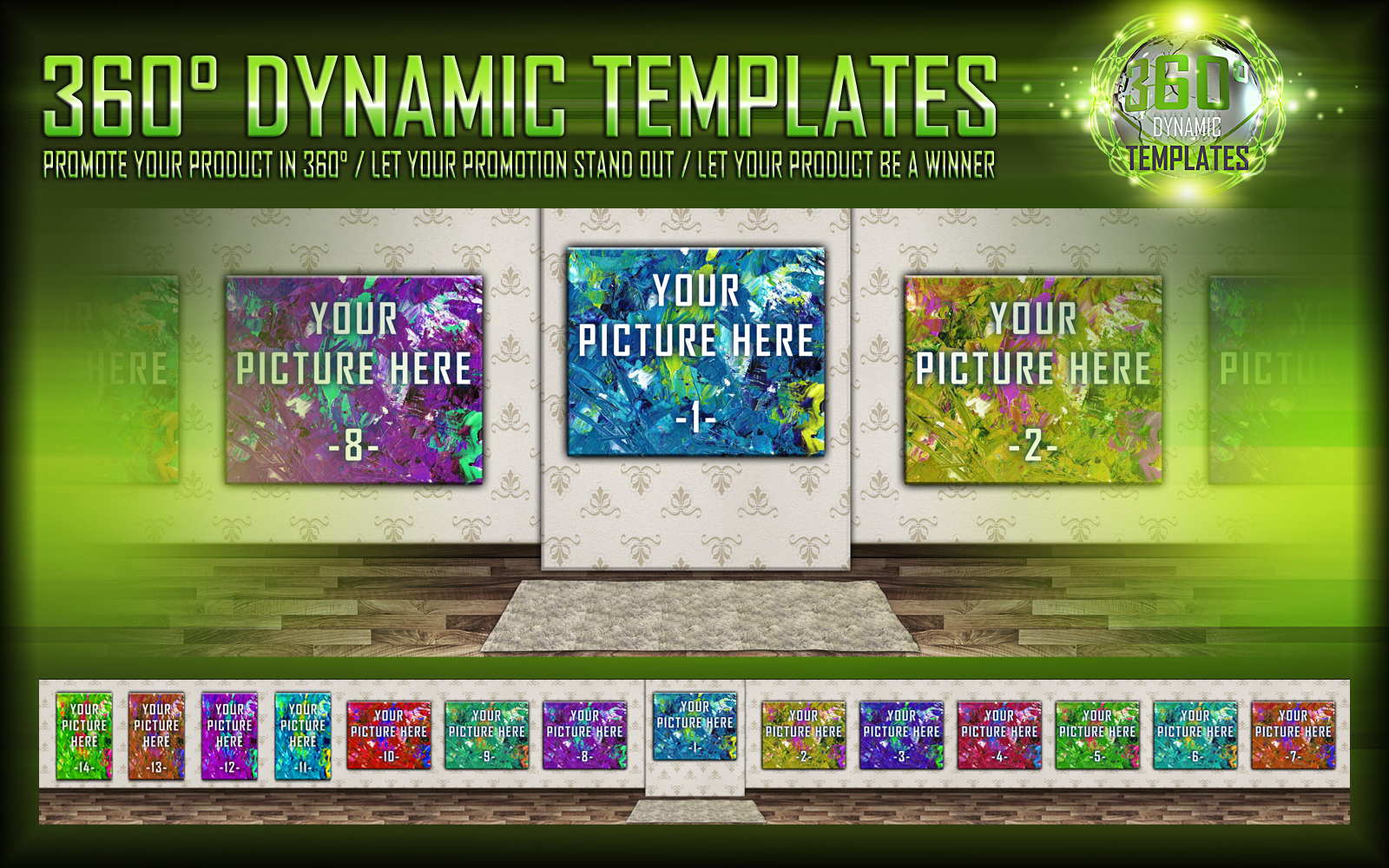 360 Degrees Dynamic Templates by N/A