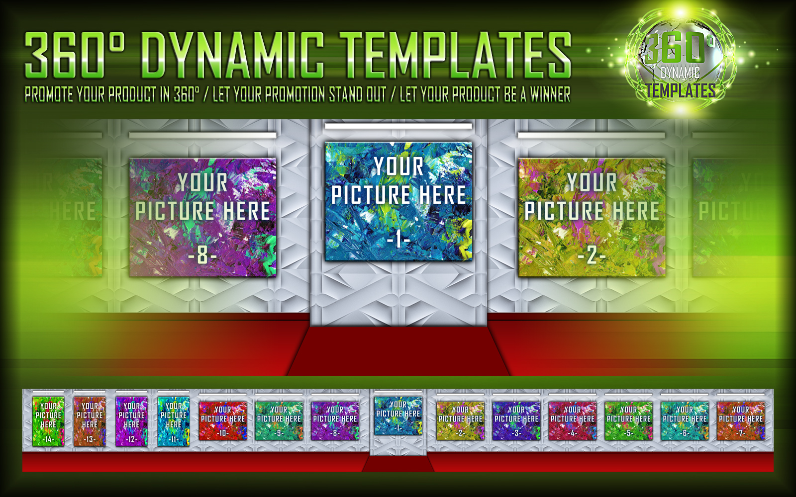 360 Degrees Dynamic Templates by N/A