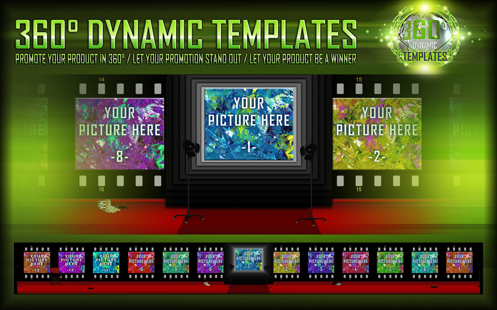 360 Degrees Dynamic Templates by N/A