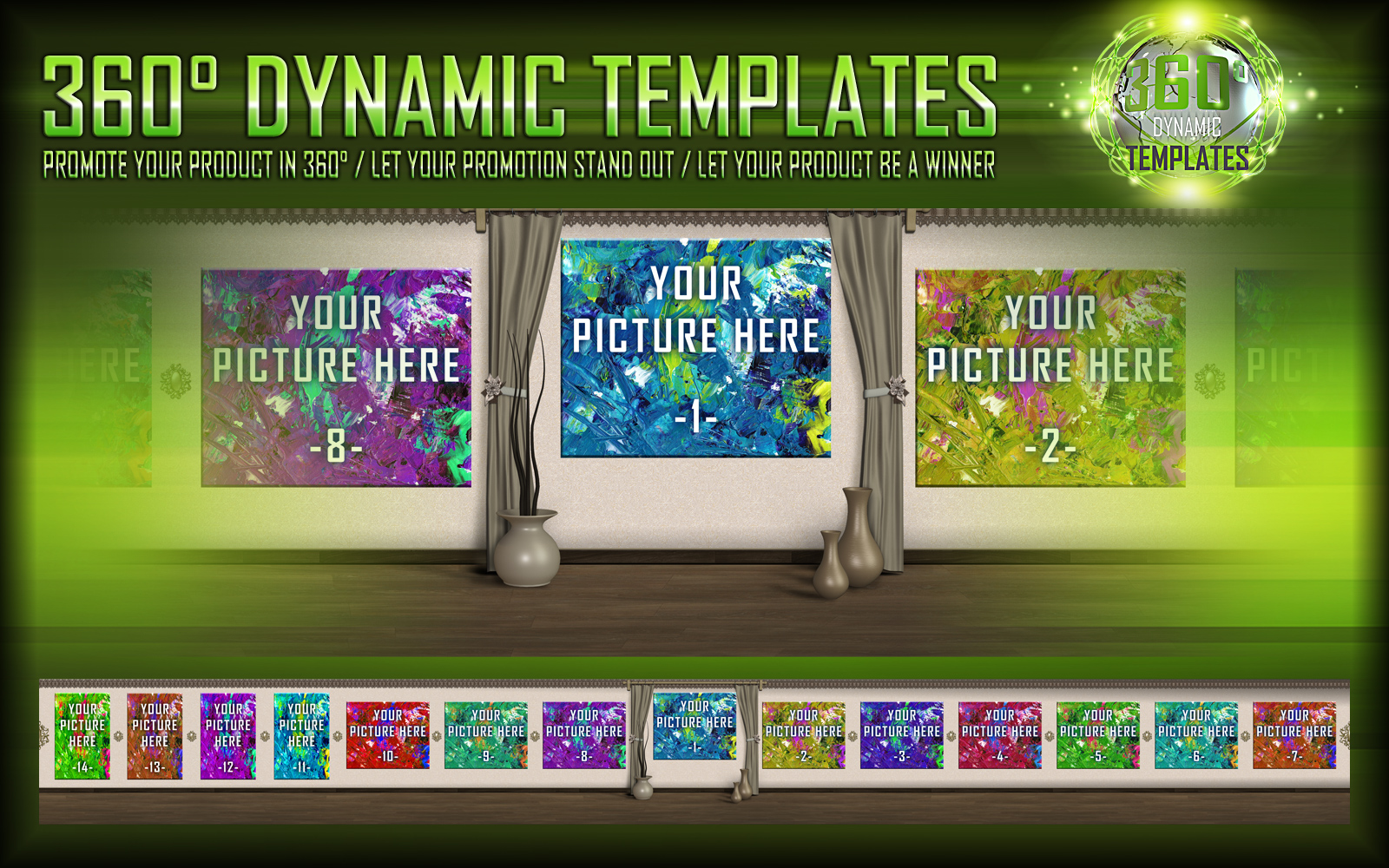360 Degrees Dynamic Templates by N/A