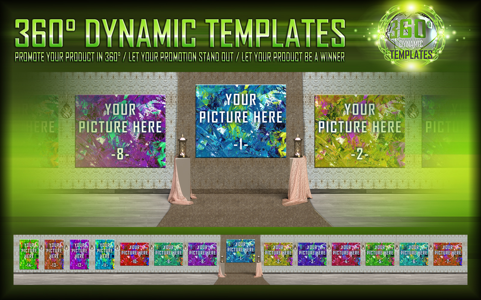360 Degrees Dynamic Templates by N/A