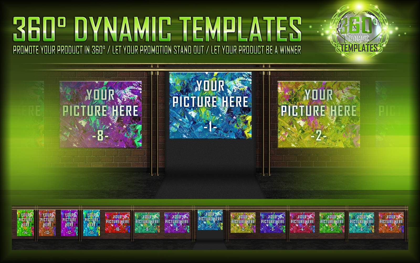 360 Degrees Dynamic Templates by N/A