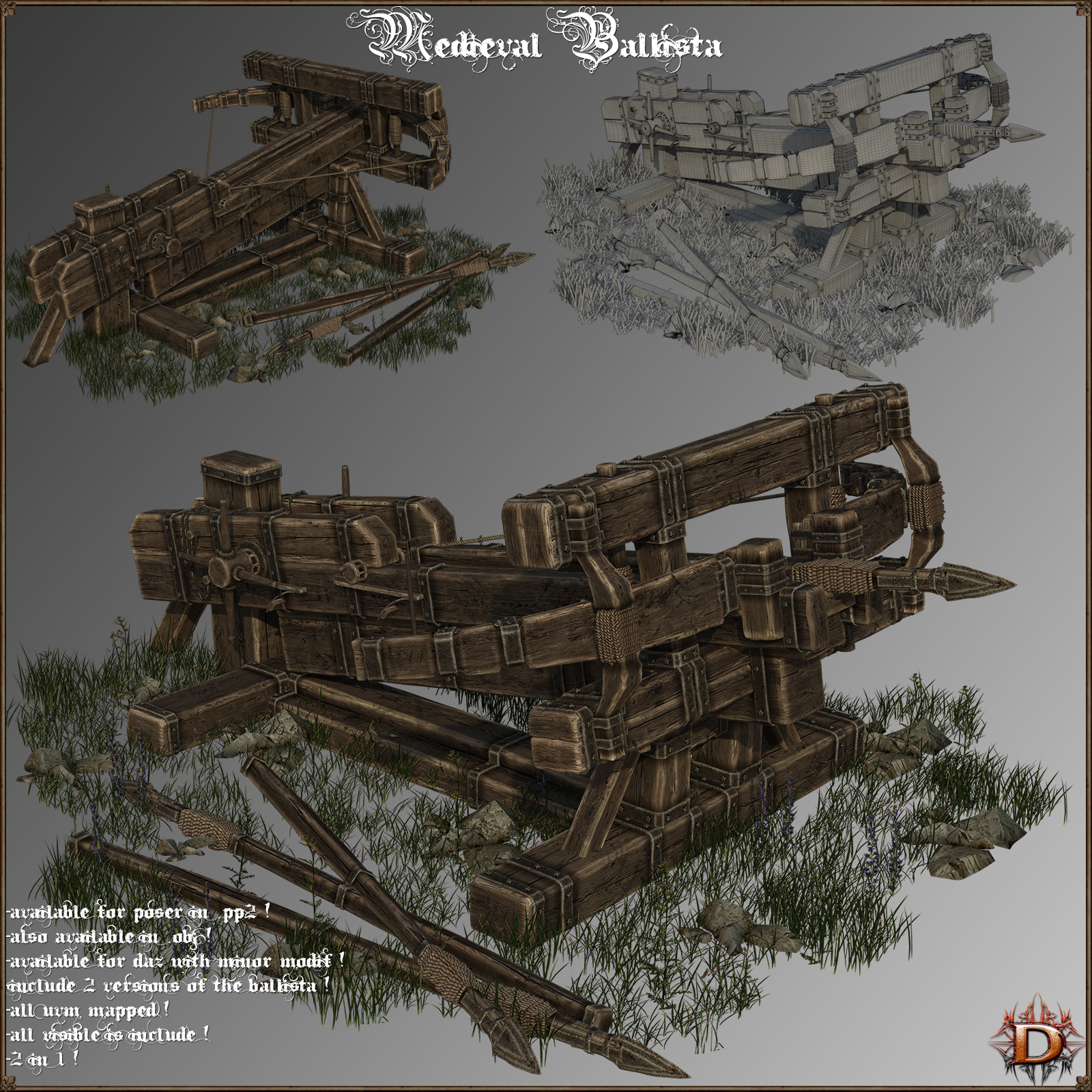 Medieval Ballista by N/A