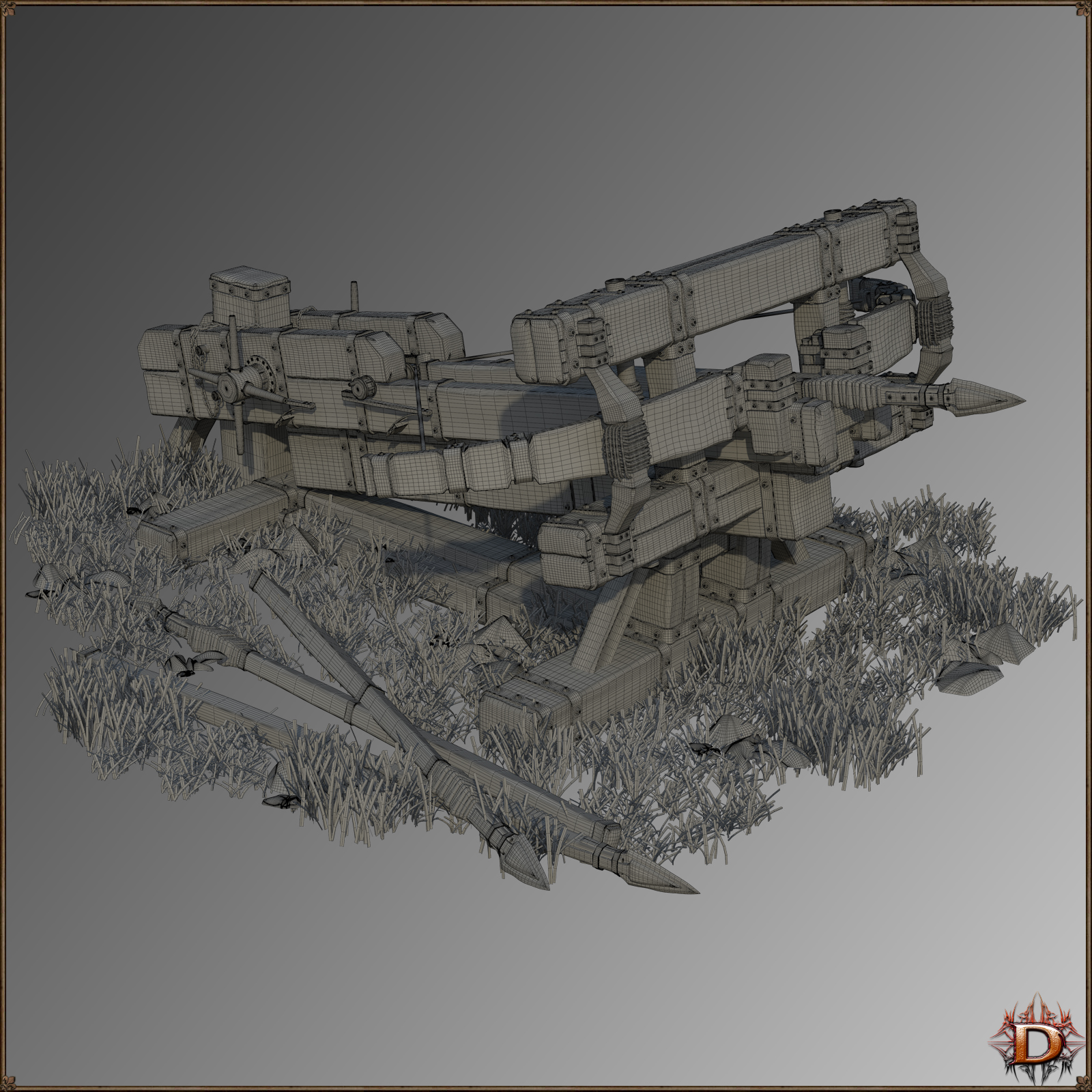 Medieval Ballista by N/A