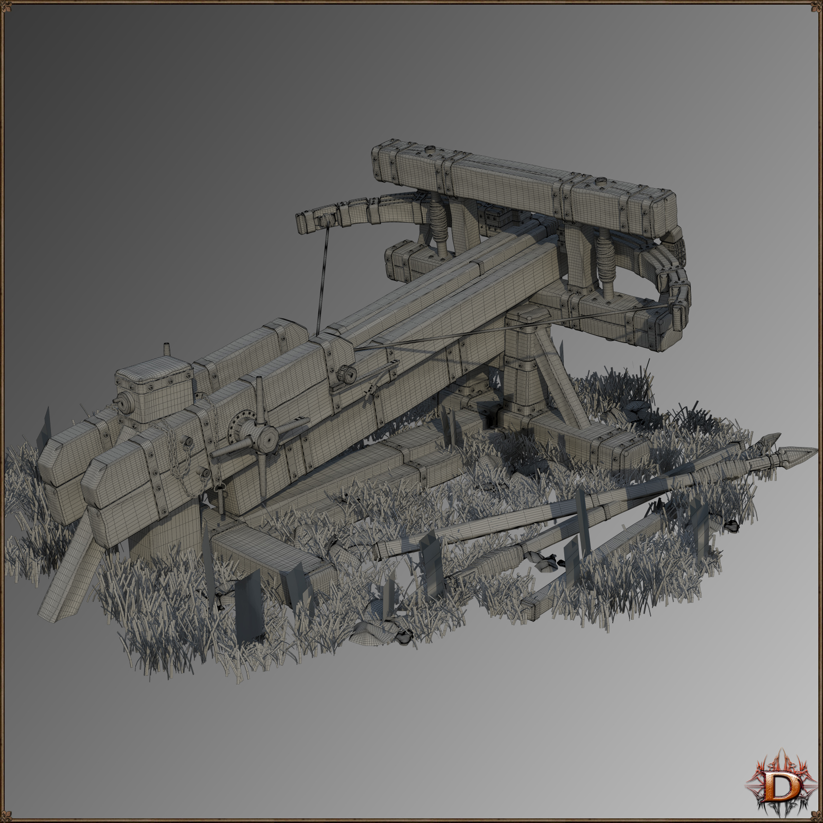 Medieval Ballista by N/A