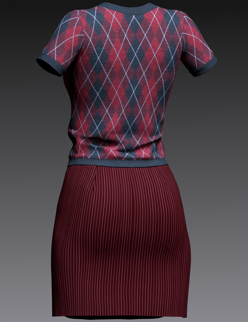 dForce 9 to 5 outfit for G8F by N/A