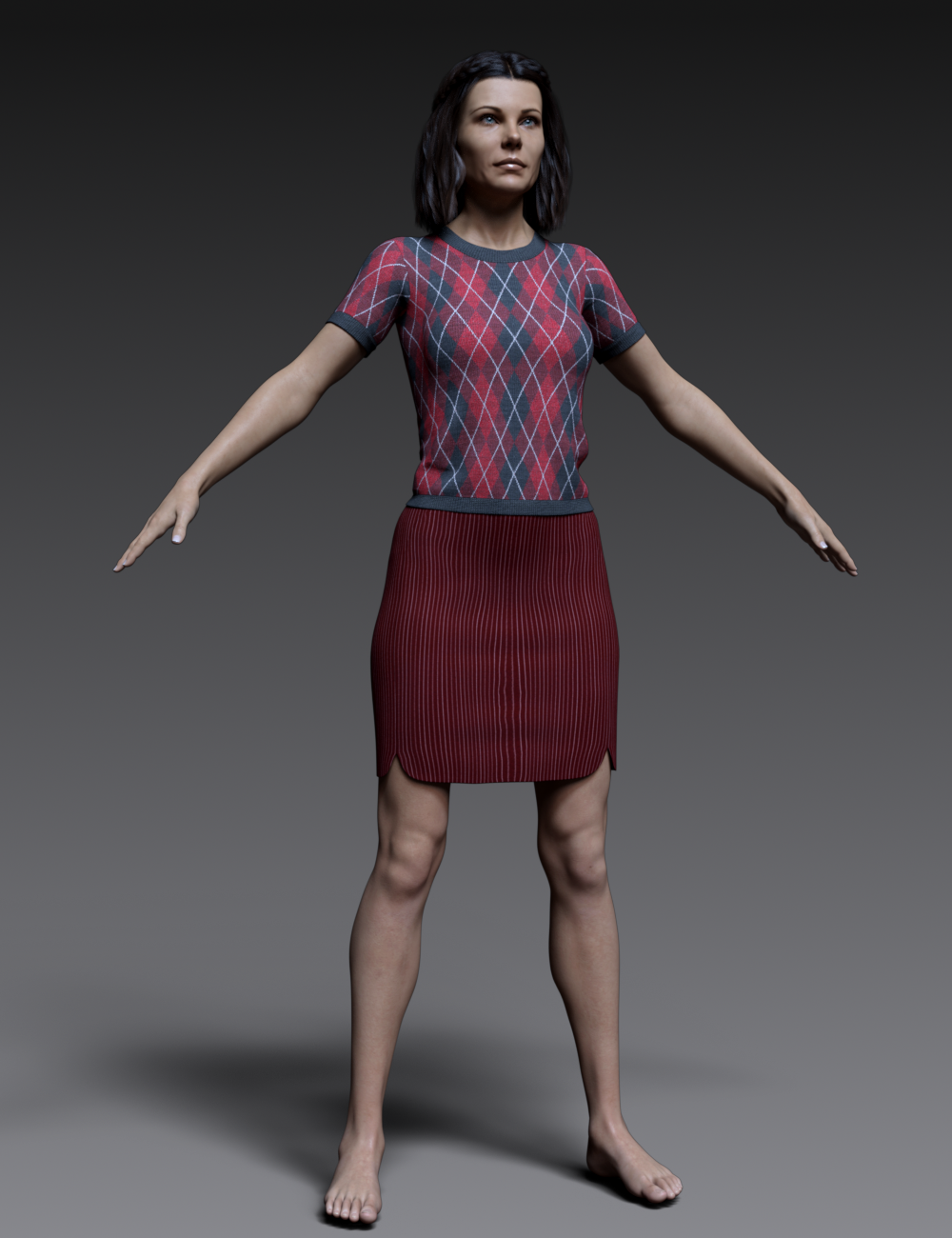 dForce 9 to 5 outfit for G8F by N/A