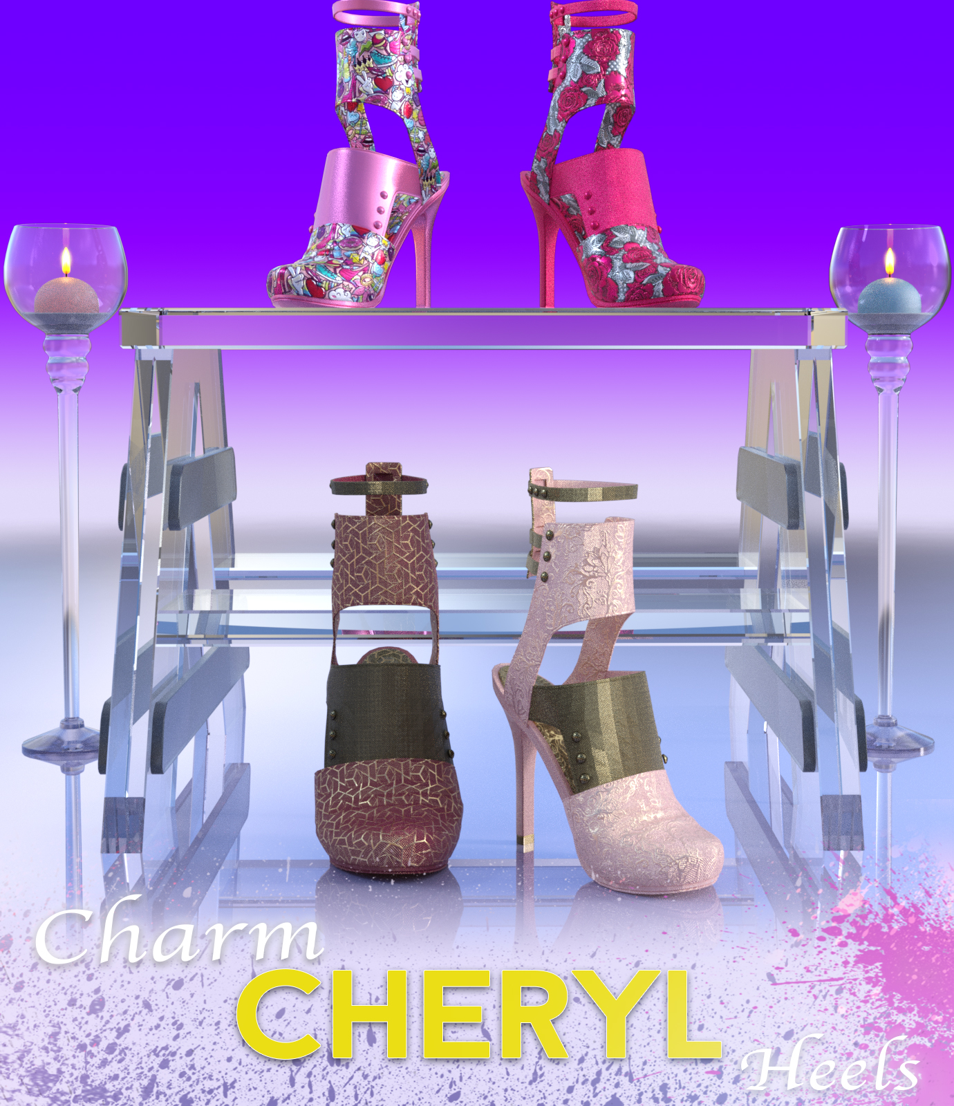 Charm Cheryl Heels by N/A