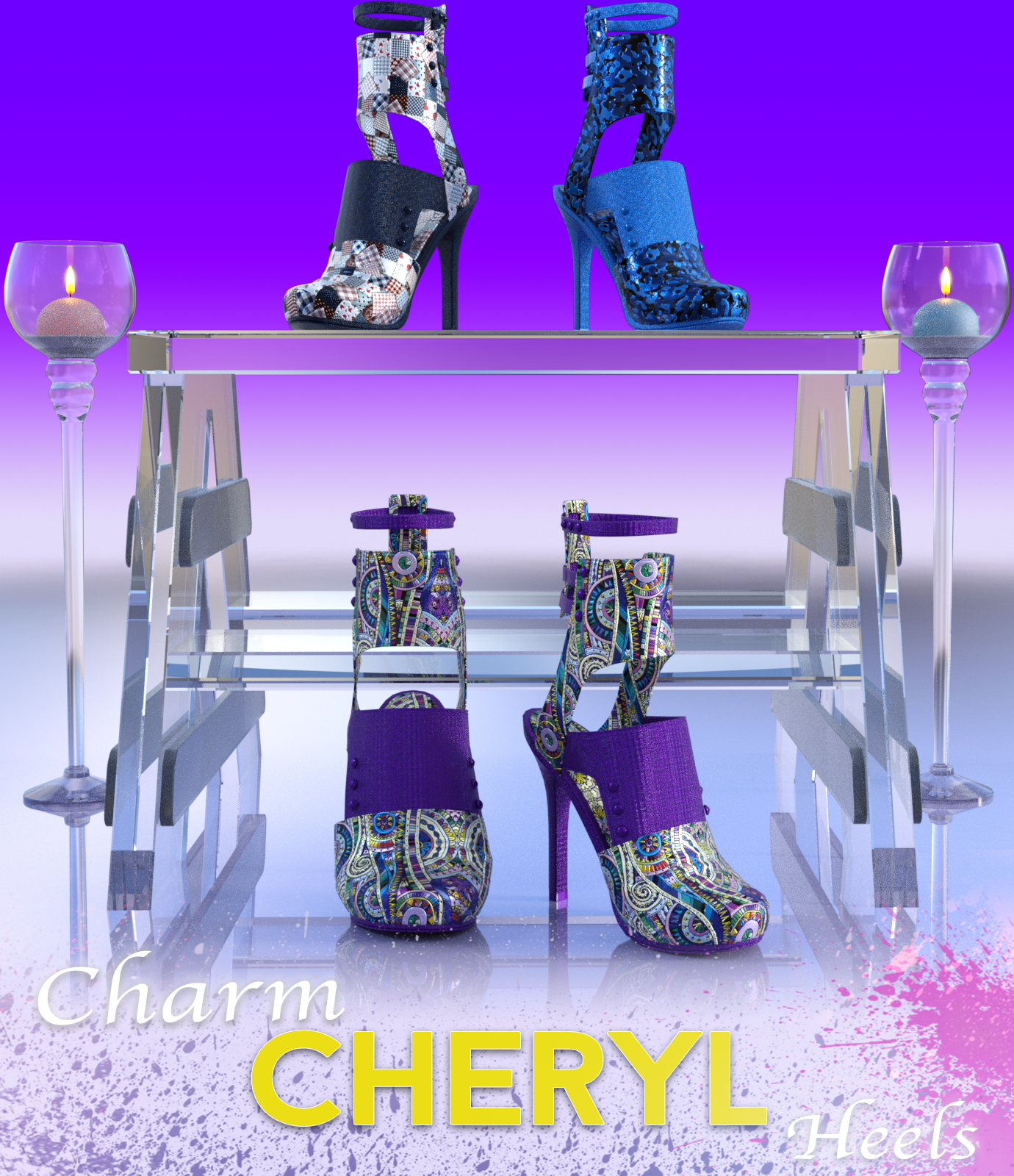 Charm Cheryl Heels by N/A